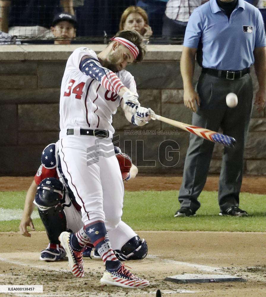 Baseball: Nationals' Harper at Home Run Derby