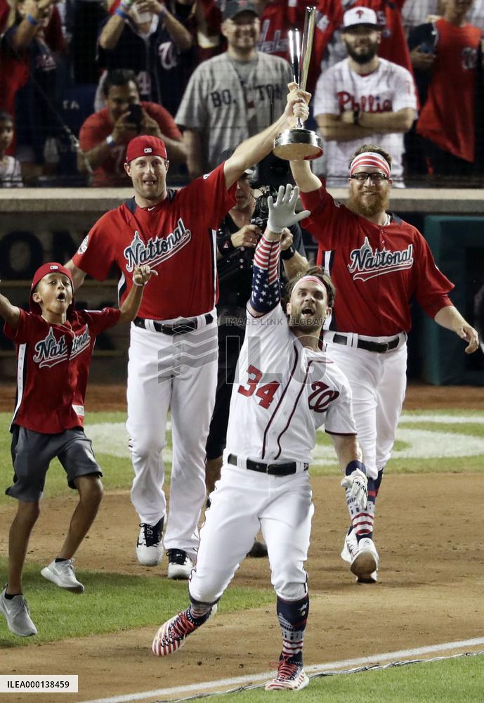 Baseball: Nationals' Harper at Home Run Derby