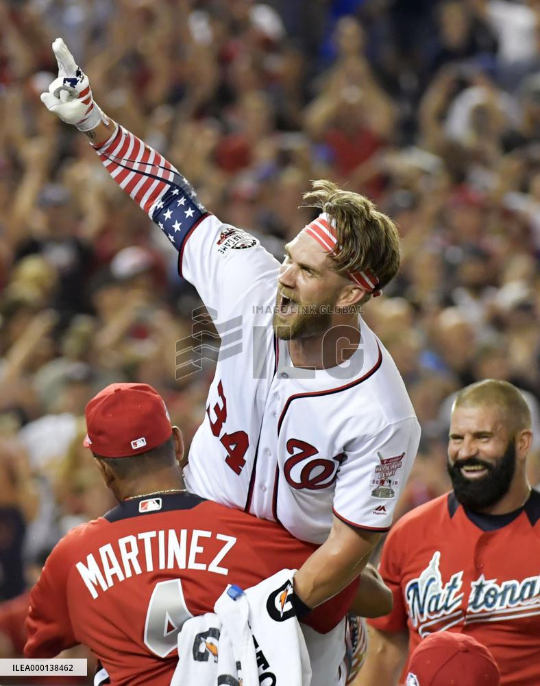 Baseball: Nationals' Harper at Home Run Derby