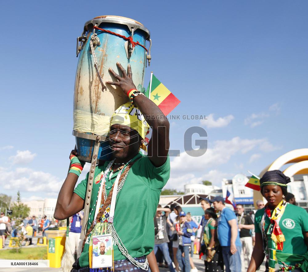 Football: World Cup scenes