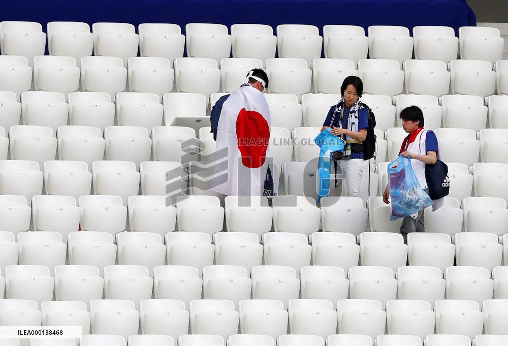 Football: World Cup scenes