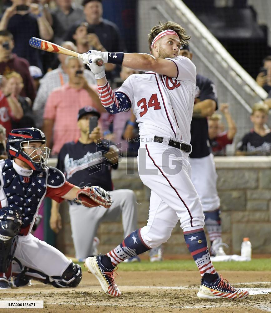 Baseball: Nationals' Harper at Home Run Derby