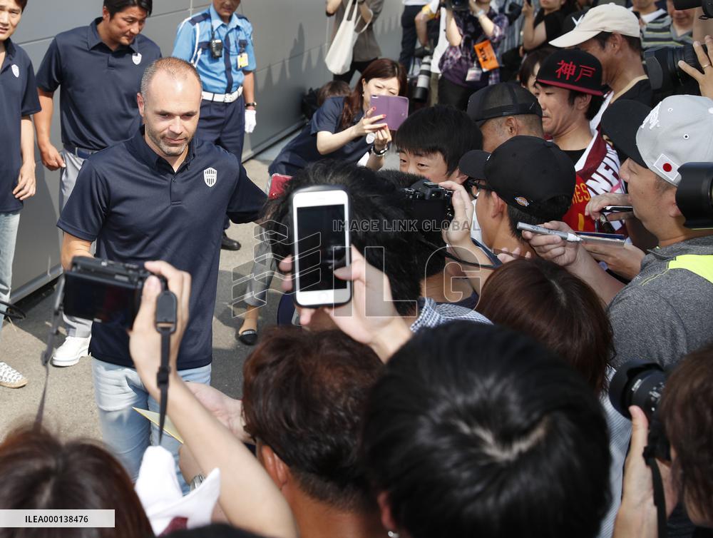 Football: Andres Iniesta