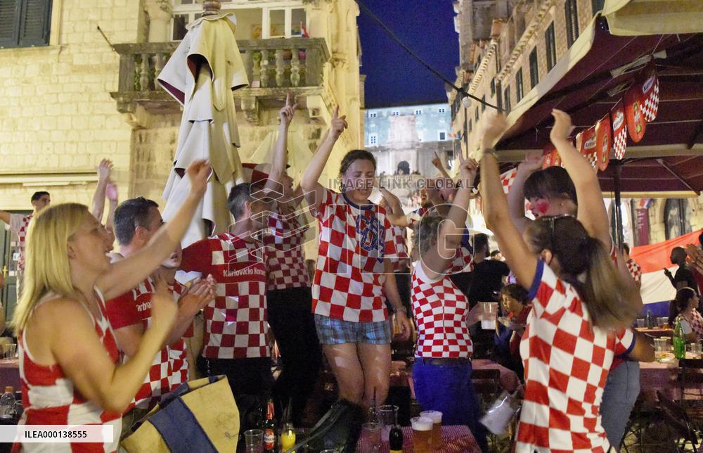 Football: France vs Croatia at World Cup
