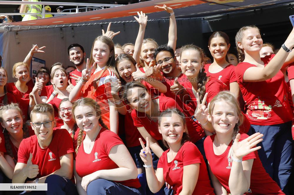 Football: Scenes from World Cup