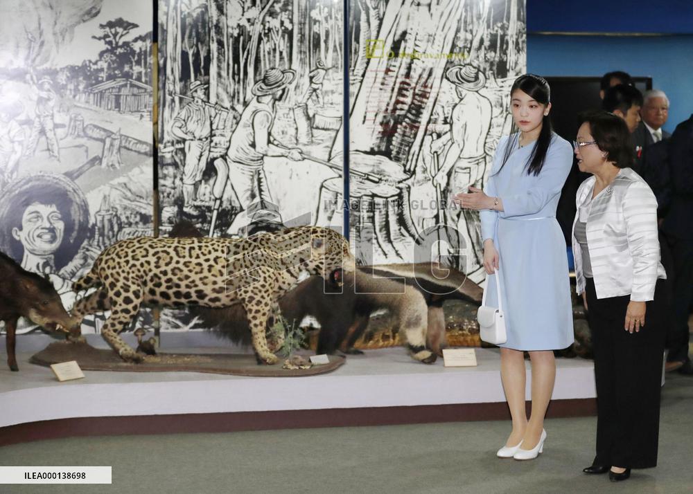 Japanese Princess Mako in Brazil
