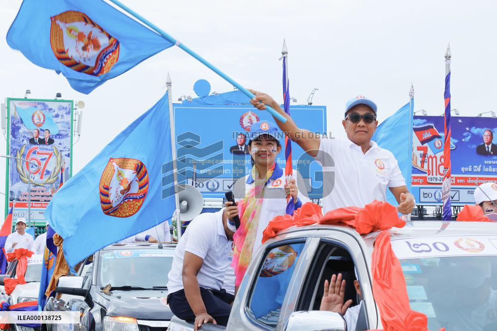 Run-up to Cambodian general election