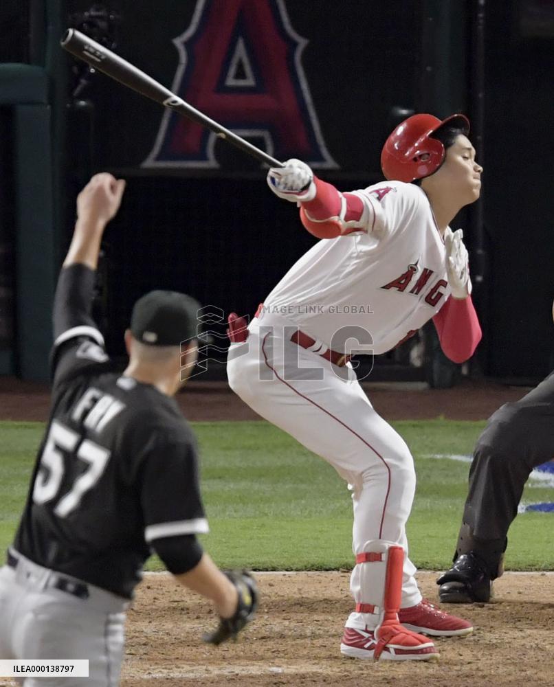 Baseball: Angels' Ohtani