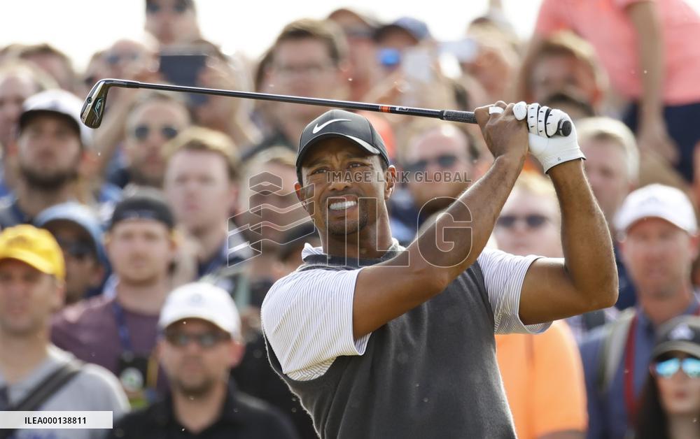 Golf: Tiger Woods at British Open