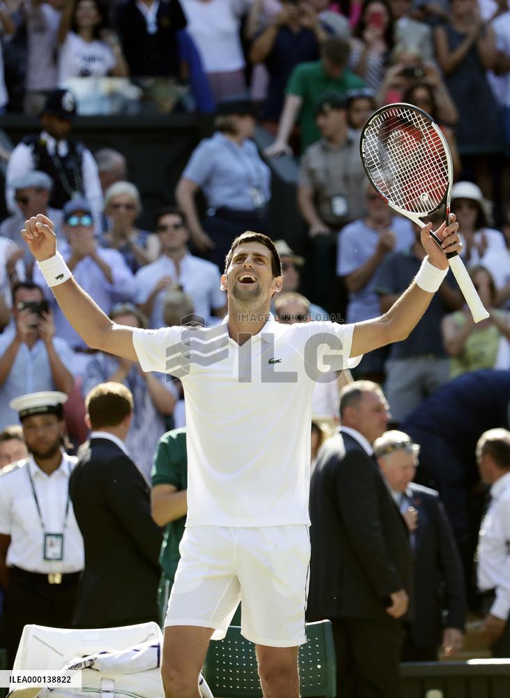 Tennis: Djokovic at Wimbledon