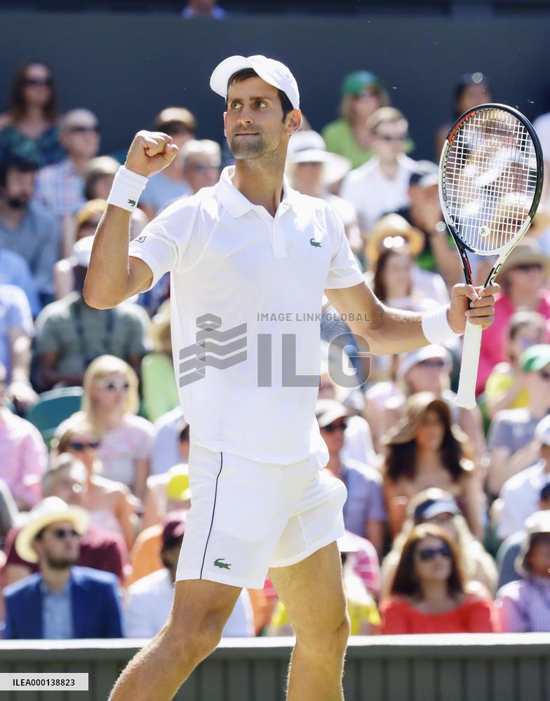 Tennis: Djokovic at Wimbledon