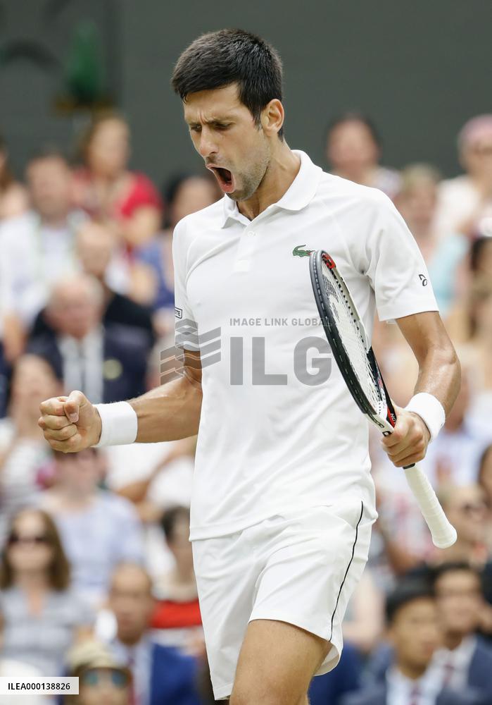 Tennis: Djokovic at Wimbledon