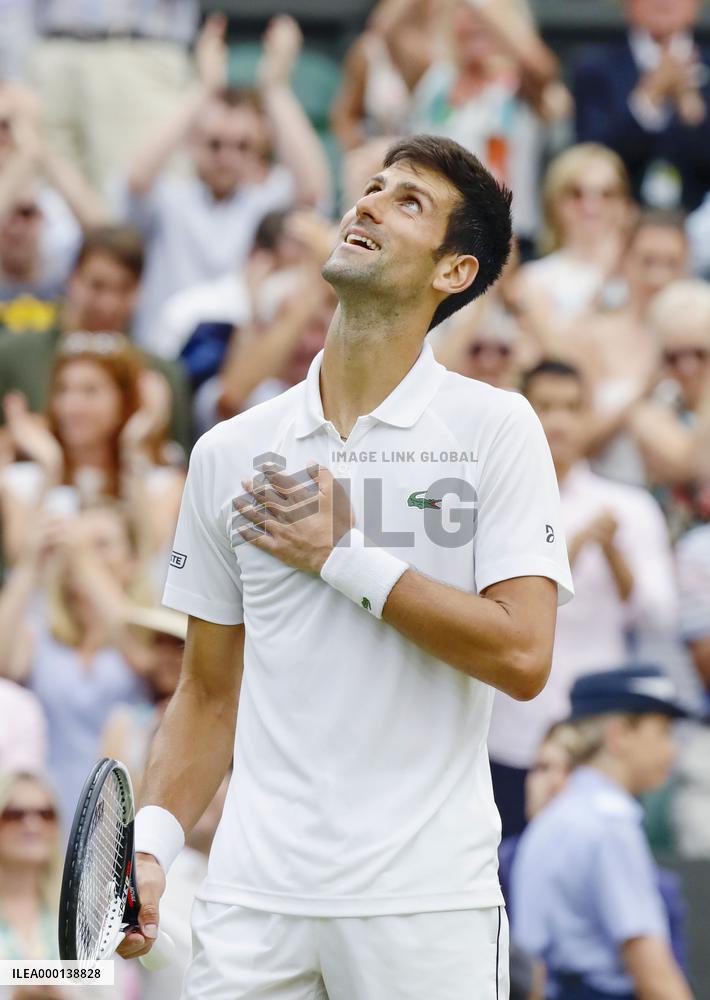 Tennis: Djokovic at Wimbledon