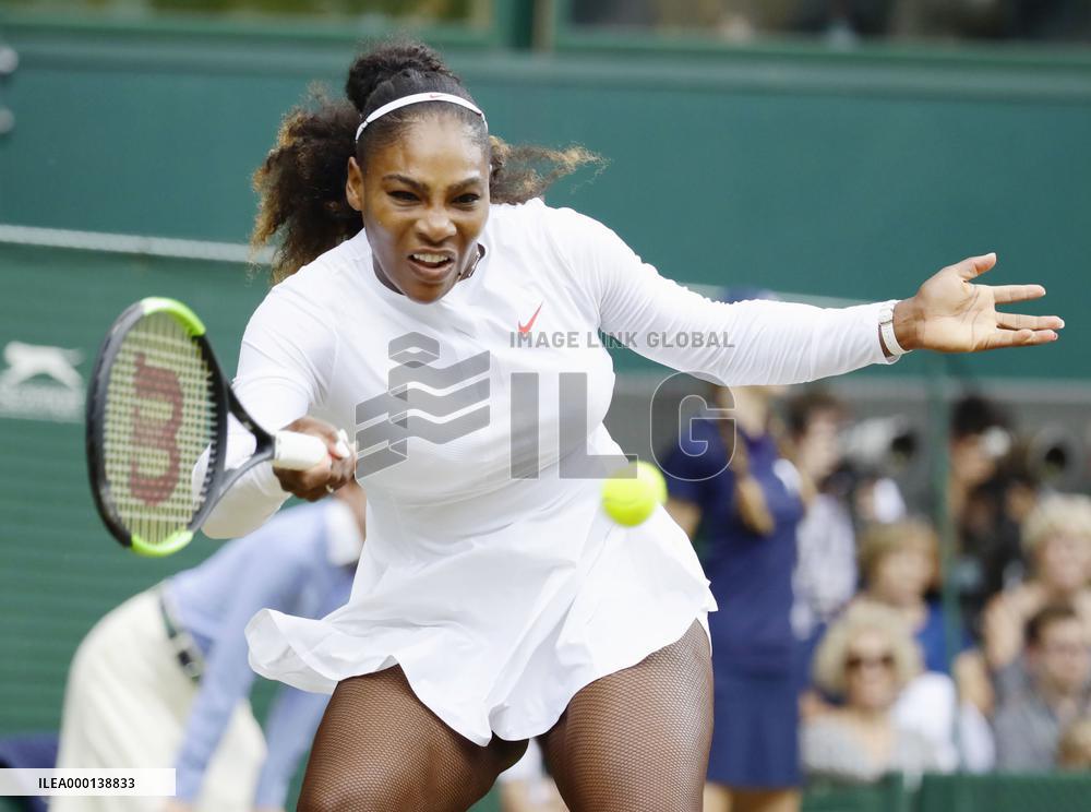 Tennis: Williams at Wimbledon