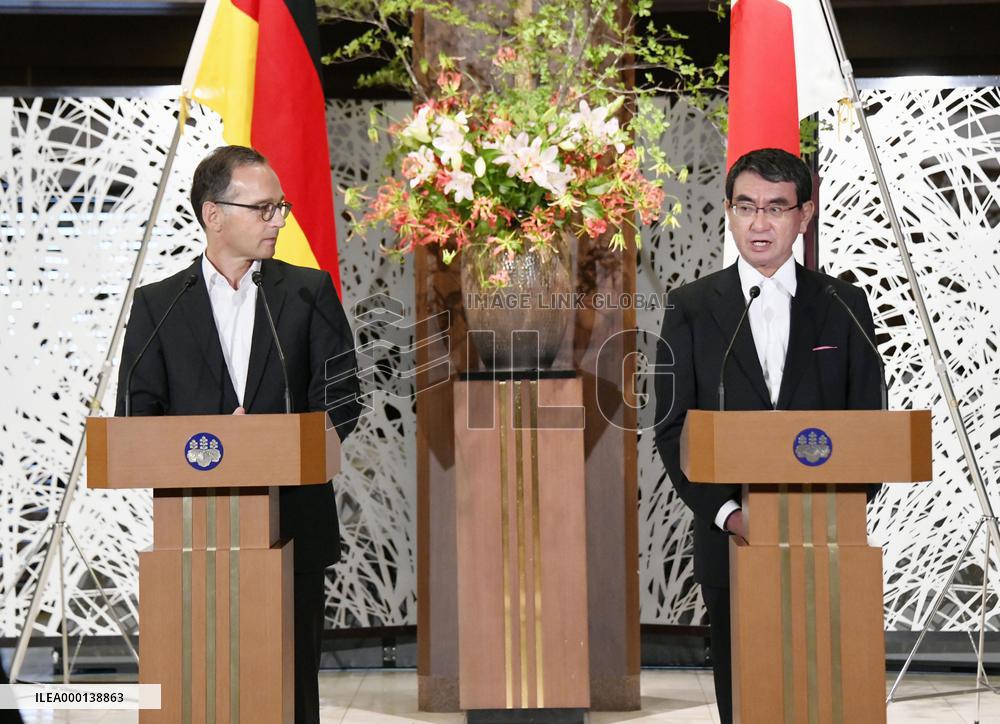 Japan, Germany foreign ministers