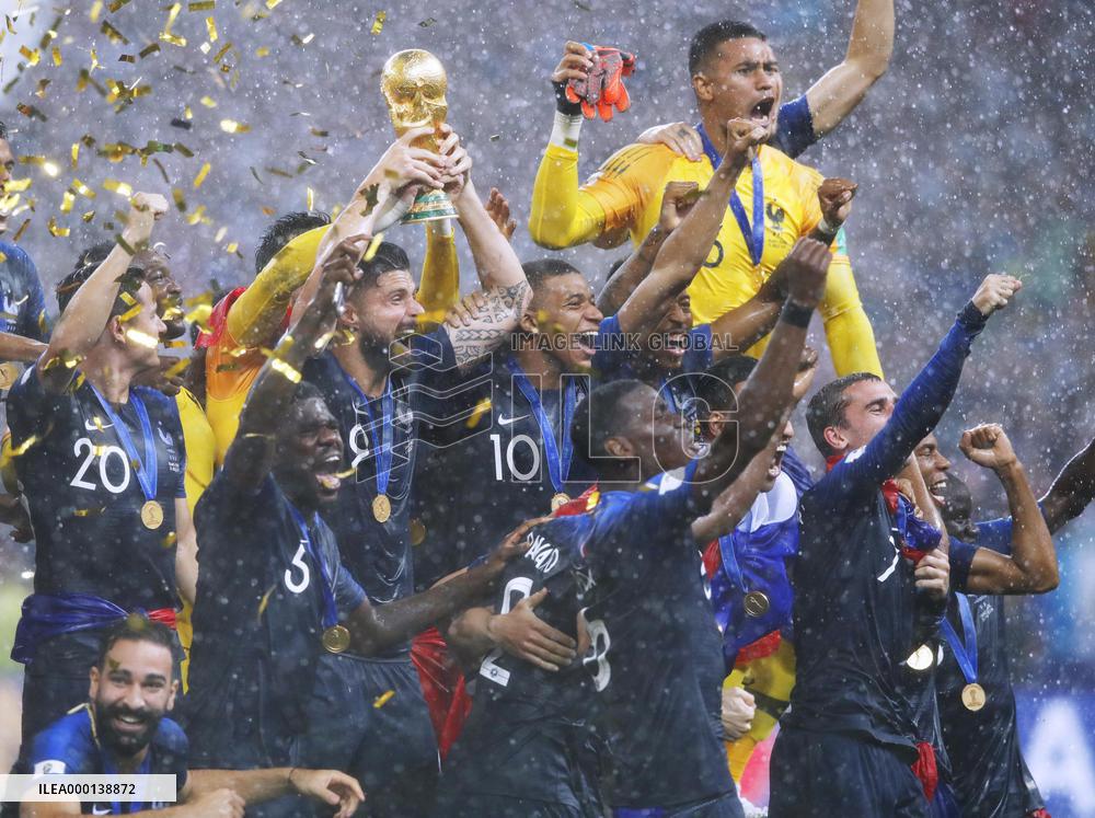 Football: Mbappe at World Cup