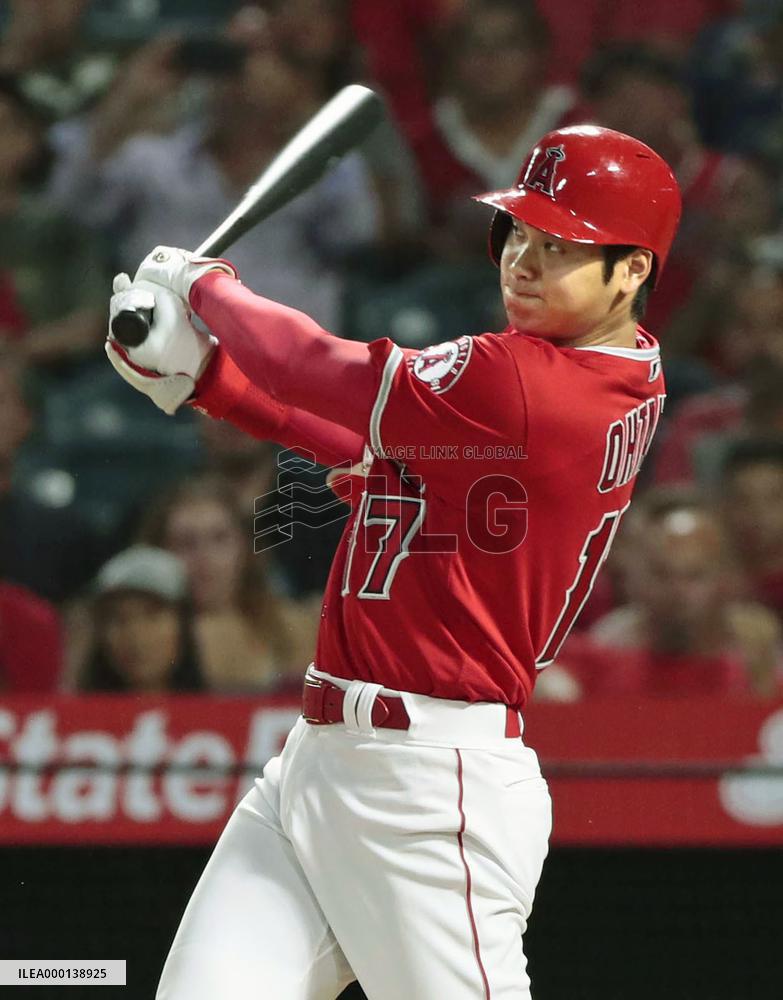Baseball: Angels' Ohtani