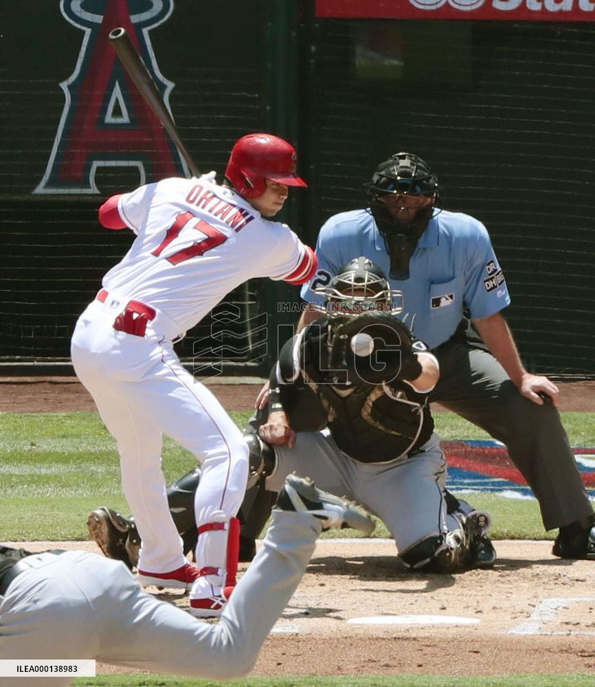 Baseball: Angels' Ohtani