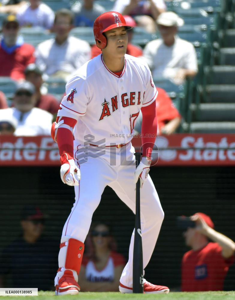 Baseball: Angels' Ohtani