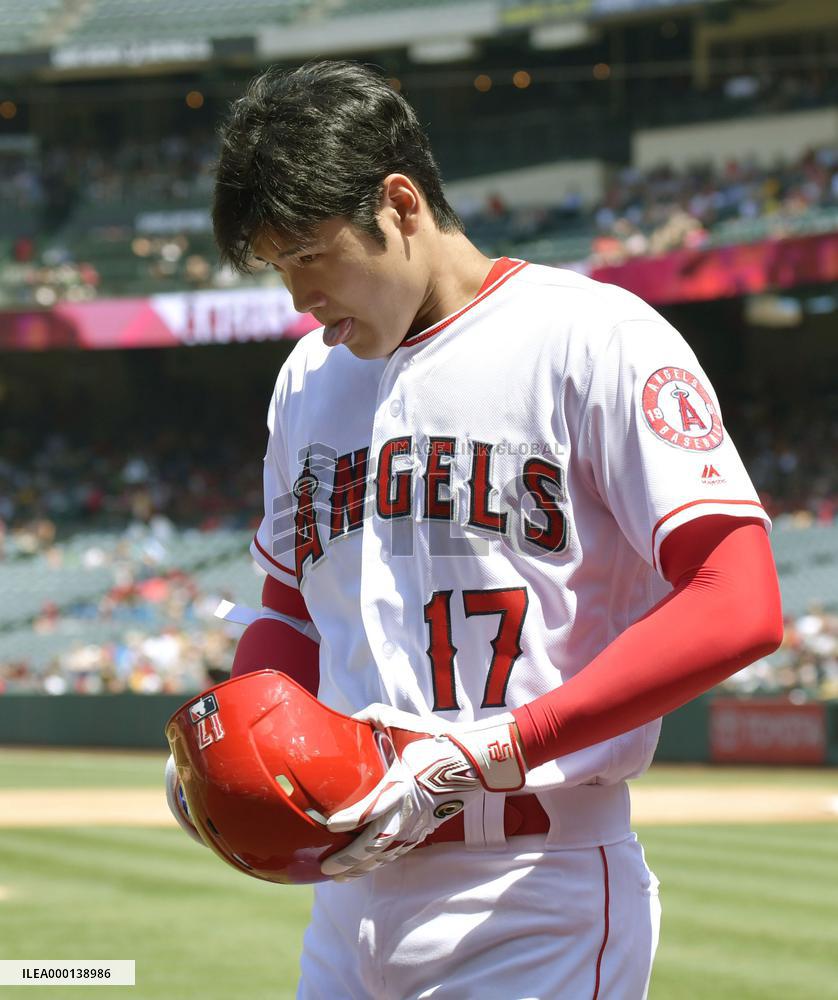 Baseball: Angels' Ohtani
