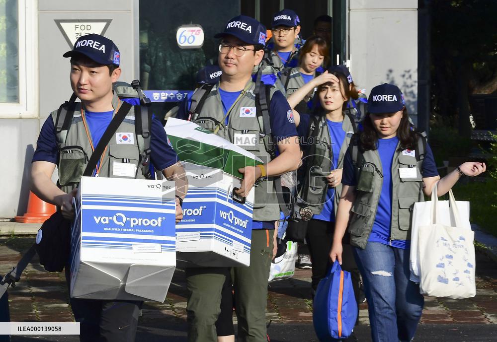 S. Korean rescue workers head to Laos after dam collapse