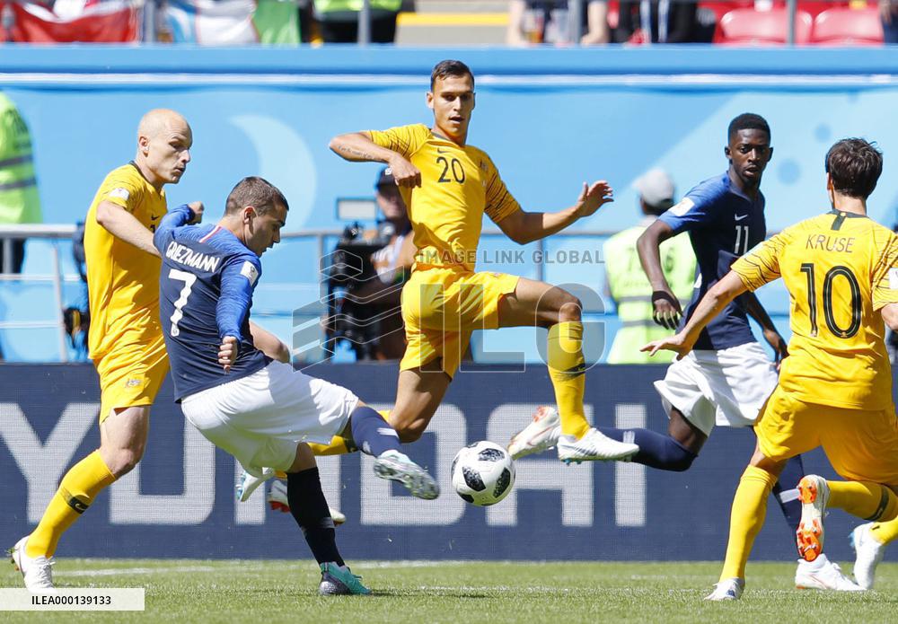 Football: France's Griezmann at World Cup