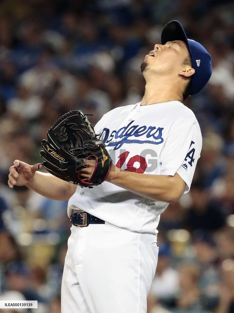 Baseball: Dodgers' Maeda