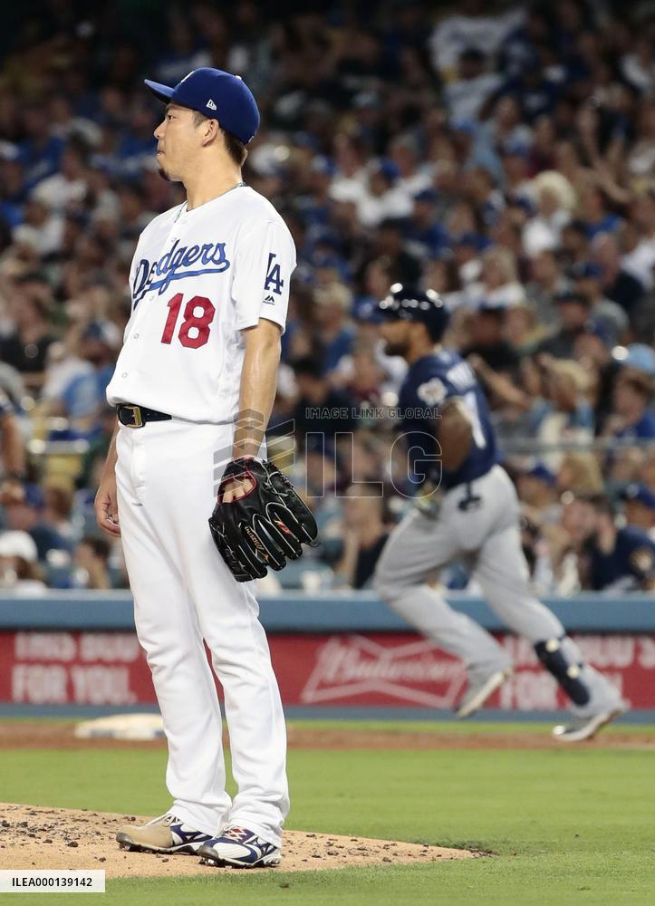 Baseball: Dodgers' Maeda