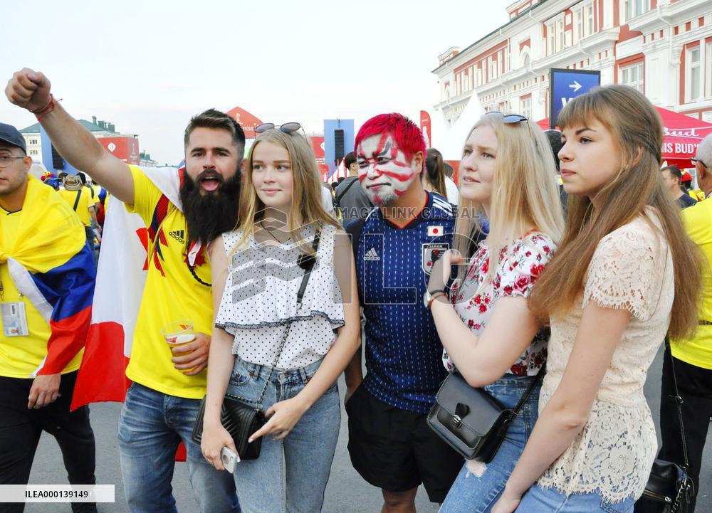Football: Scenes from World Cup