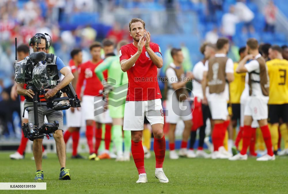 Football: England's Kane at World Cup