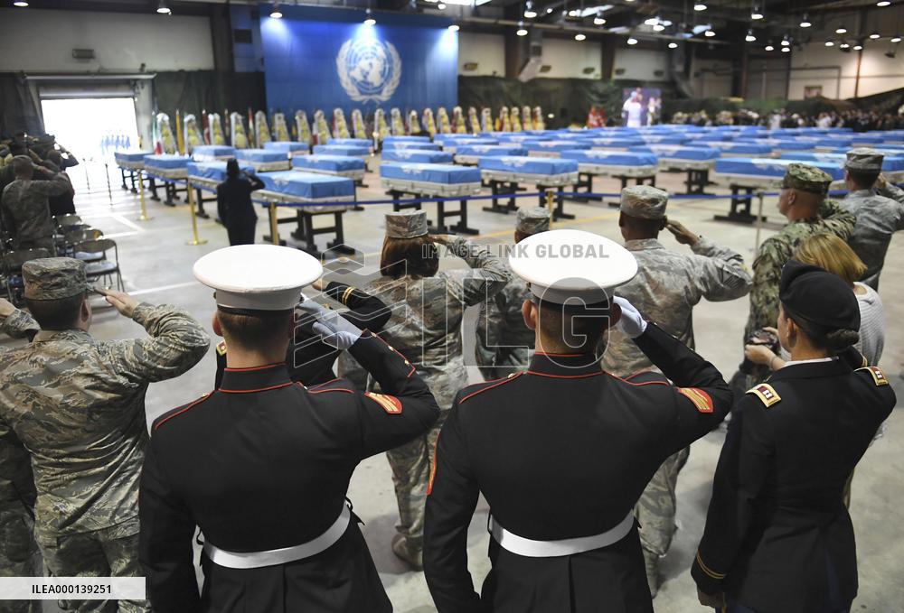 Repatriation of remains from N. Korea