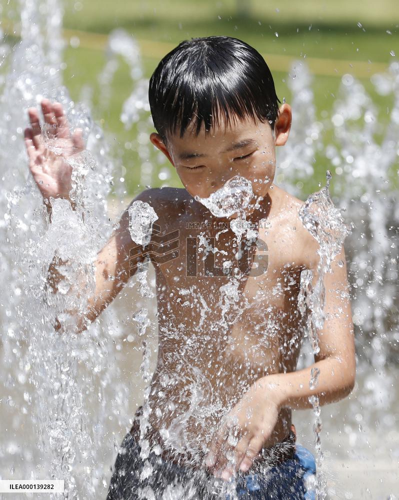 Summer heat in Japan