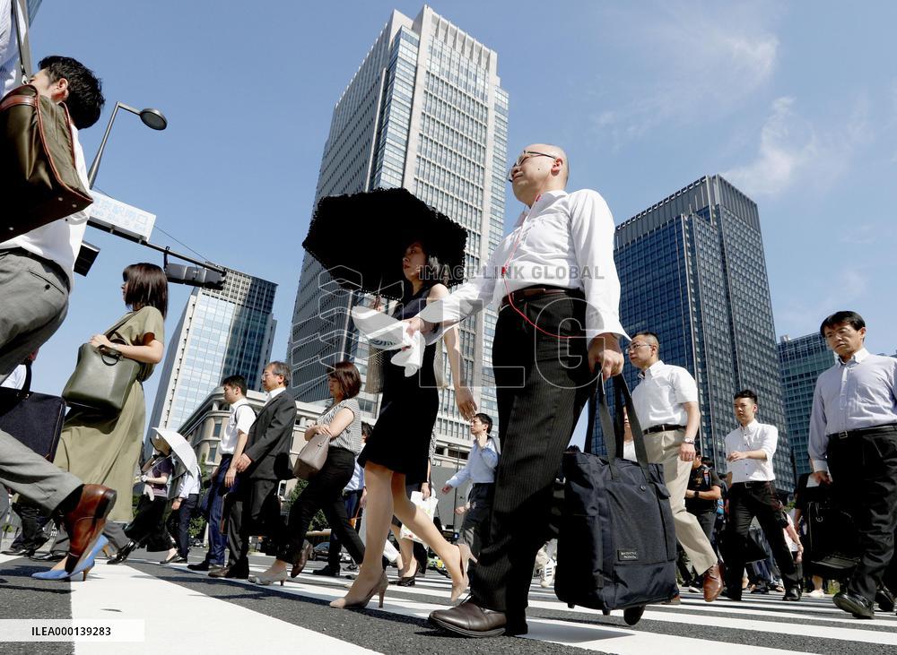 Summer heat in Japan
