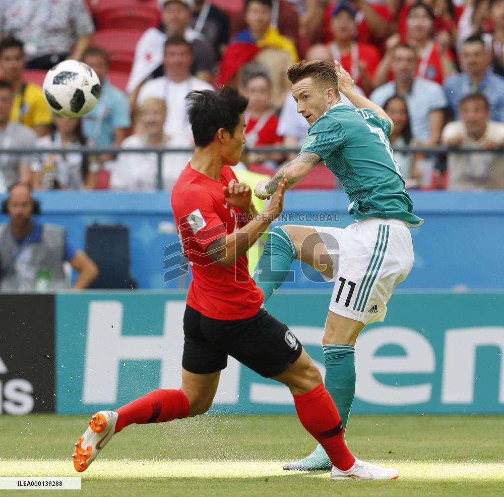 Football: Germany vs South Korea at World Cup