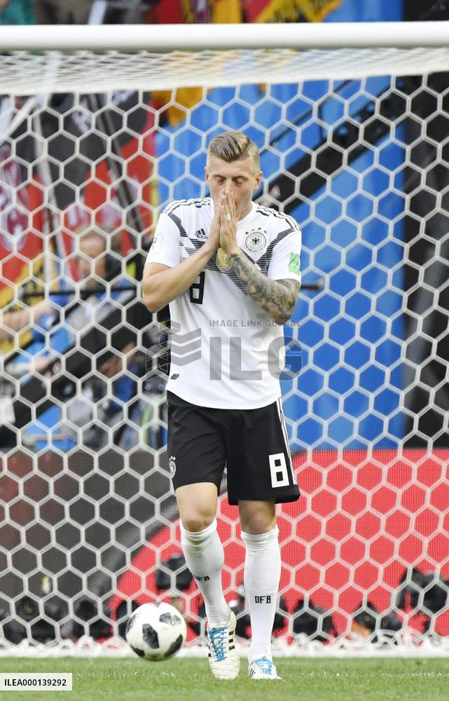 Football: Germany vs Mexico at World Cup