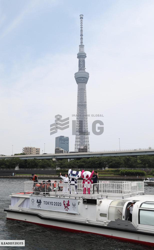 Olympics: Tokyo Games mascots Miraitowa and Someity