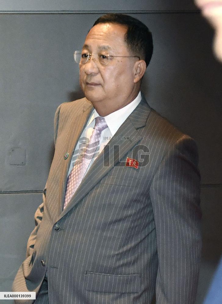 N. Korea Foreign Minister Ri