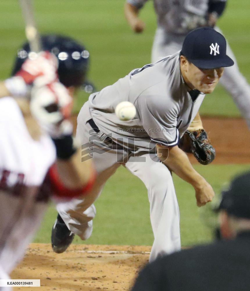 Baseball: Yankees' Tanaka