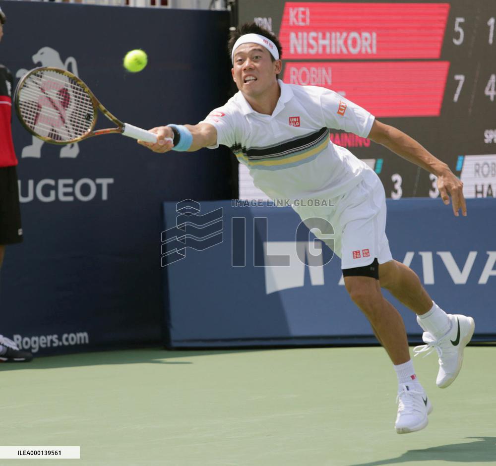 Tennis: Nishikori at Rogers Cup