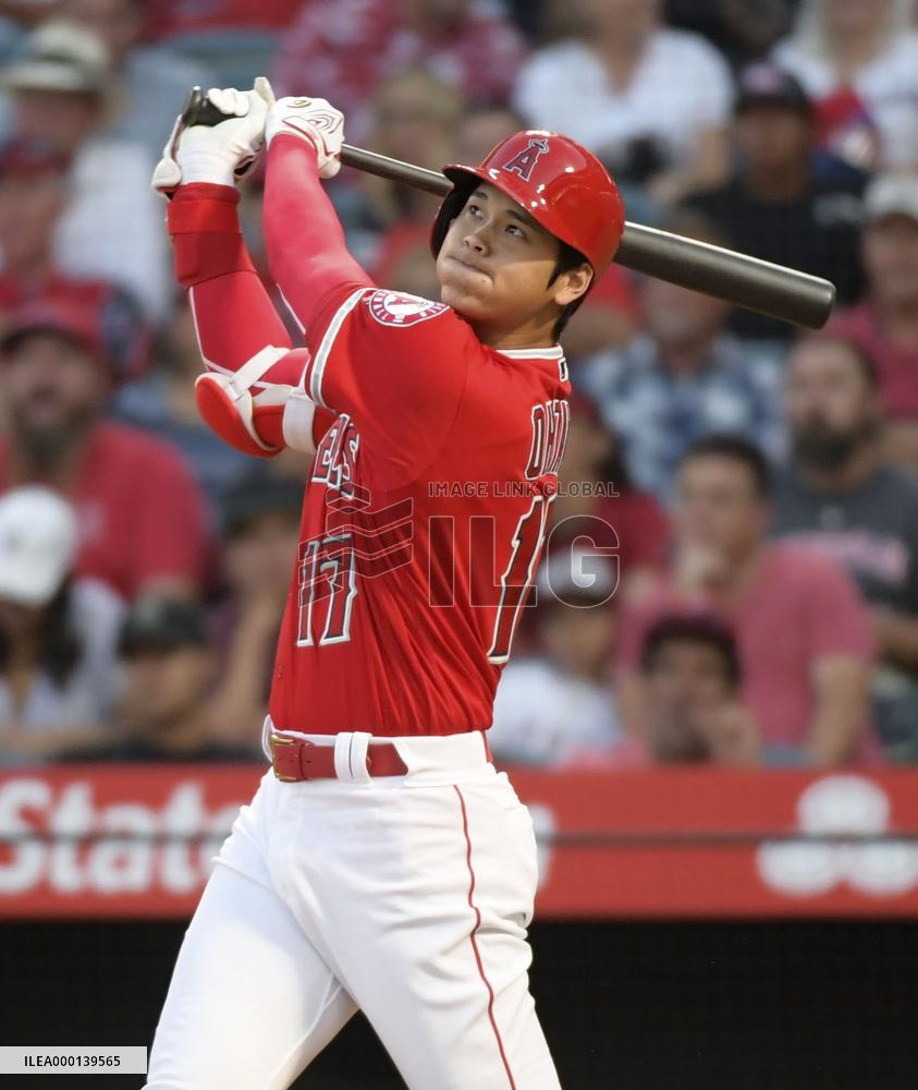 Baseball: Angels' Ohtani