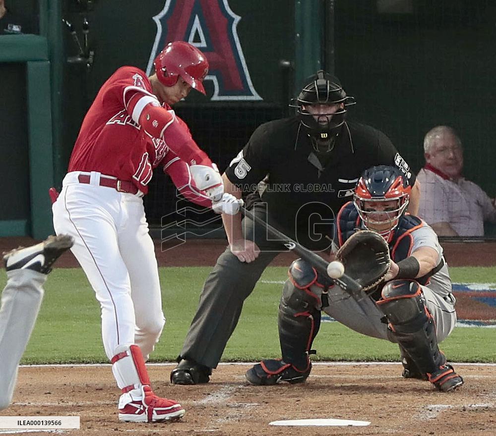 Baseball: Angels' Ohtani