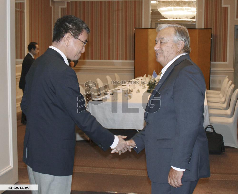 U.N. Secretary General Guterres in Nagasaki