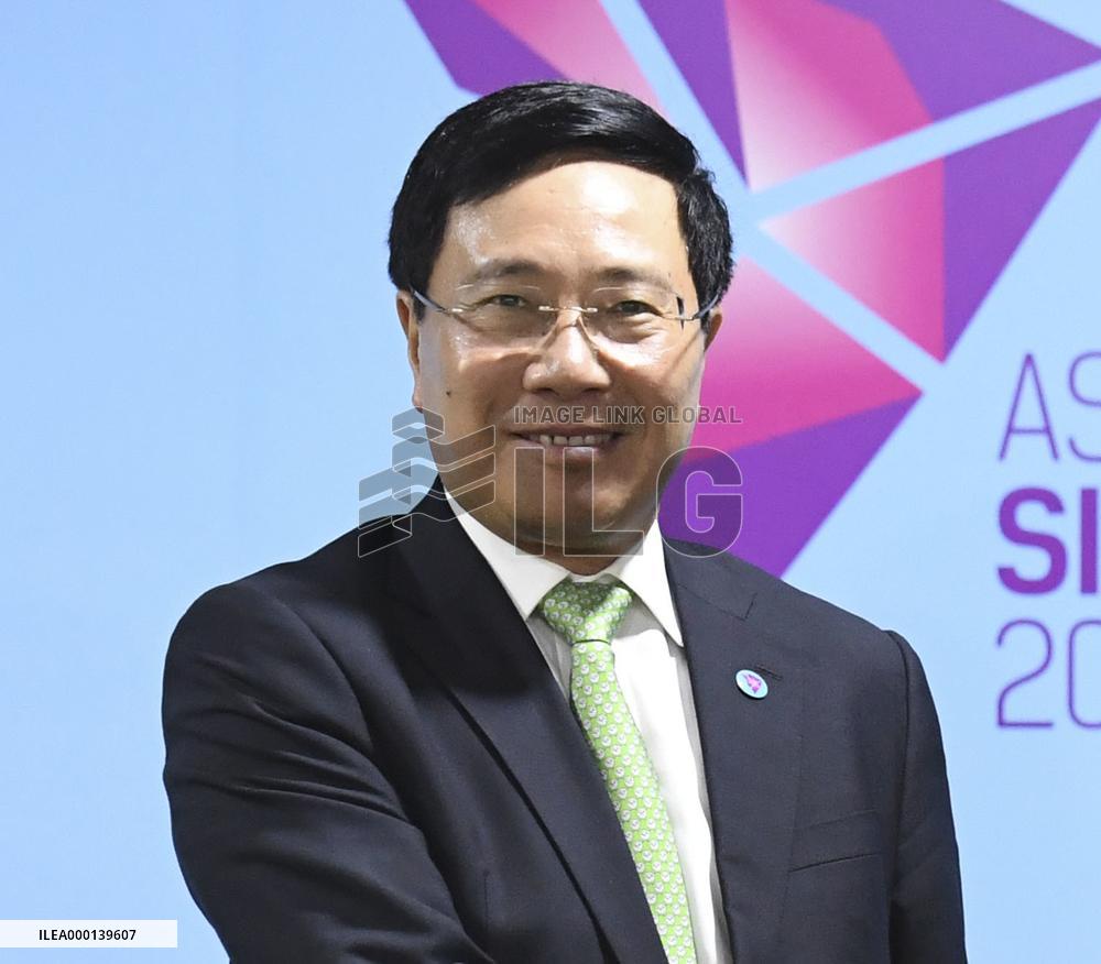 Vietnamese Deputy Prime Minister and Foreign Minister Pham Binh Minh