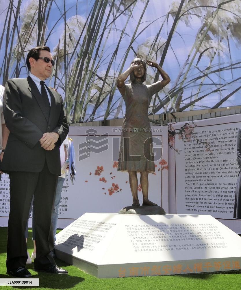 1st "comfort women" statue in Taiwan