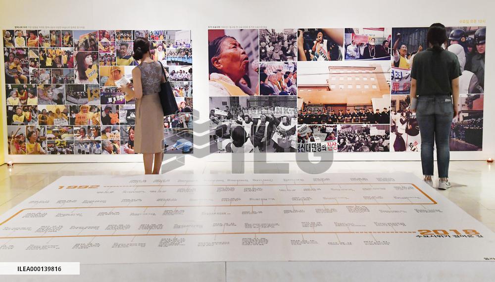 "Comfort women" exhibition in Seoul
