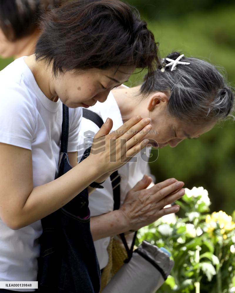 Japan marks 73rd anniversary of WWII surrender