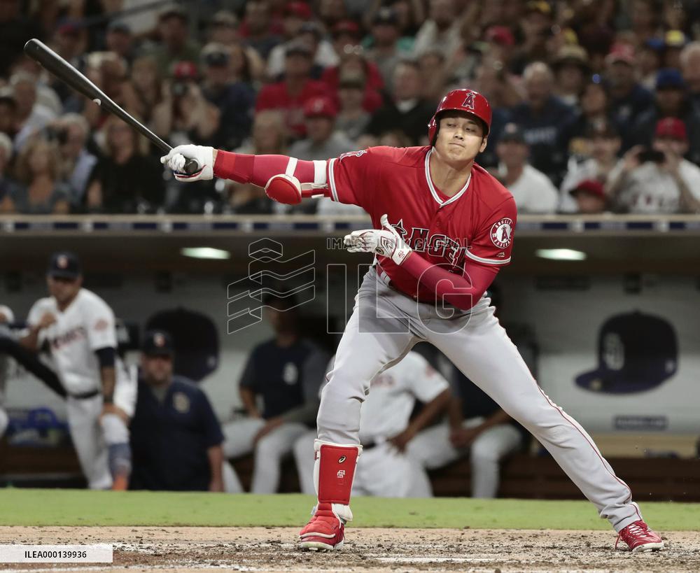 Baseball: Angels' Ohtani