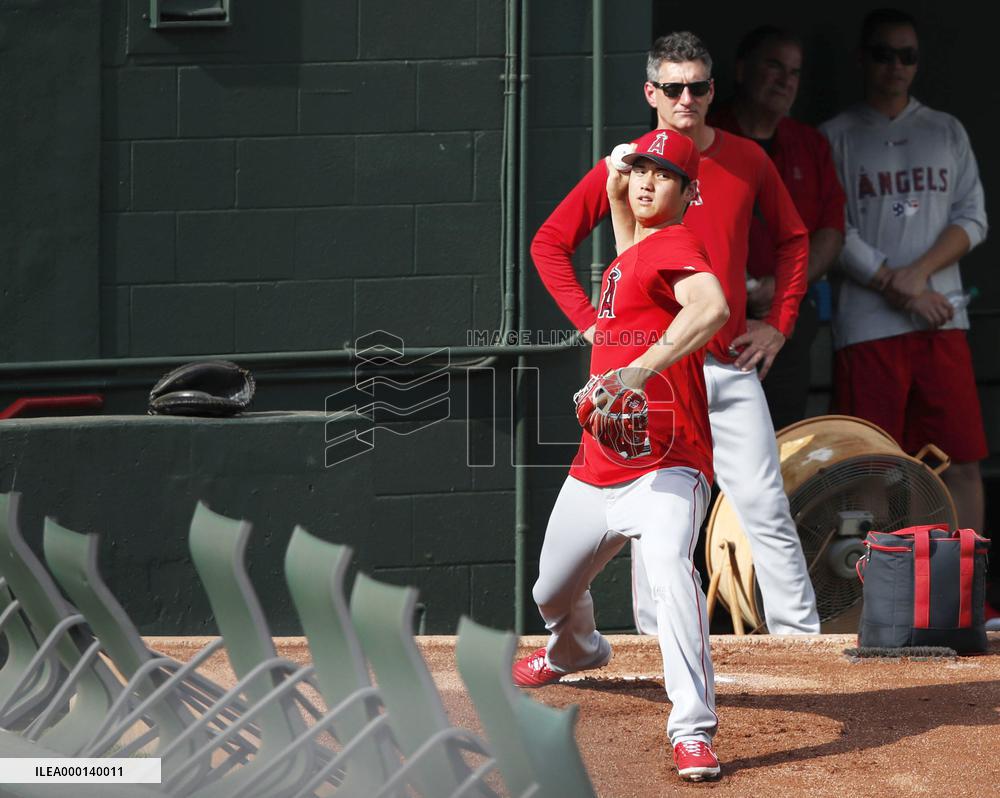 Baseball: Angels' Ohtani
