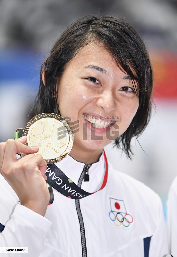 Asian Games: Suzuki wins gold in 100M breaststroke