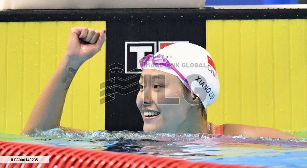 Swimming: China's Liu wins 50m backstroke at Asian Games